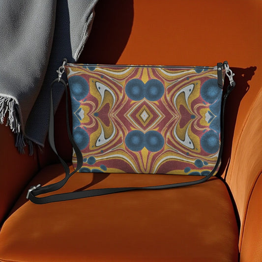 Sundown Revival Vegan Leather Crossbody Bag