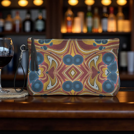 Sundown Revival Vegan Leather Clutch