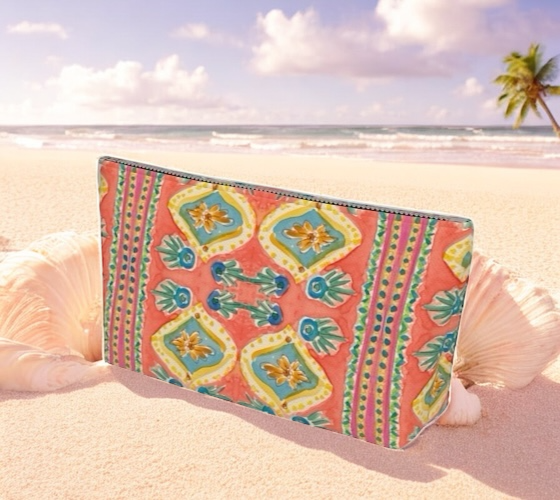 Island Diamonds Makeup Bag