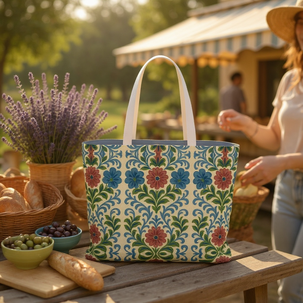 Jardin Provencale Blush Tote