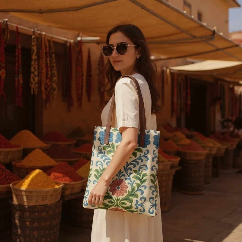 Jardin Provencale Blush Urban Tote