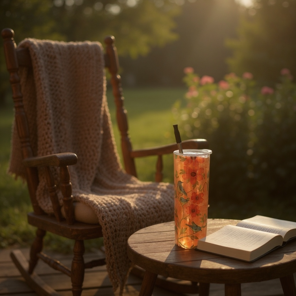 Songbird Bloom Terracotta Water Bottle