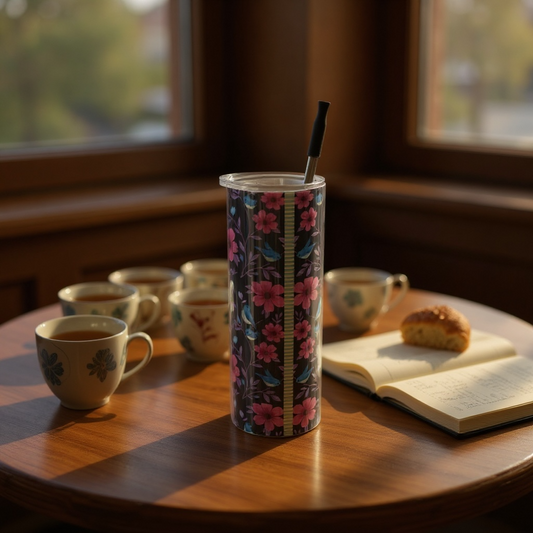 Songbird Bloom Plum Water Bottle