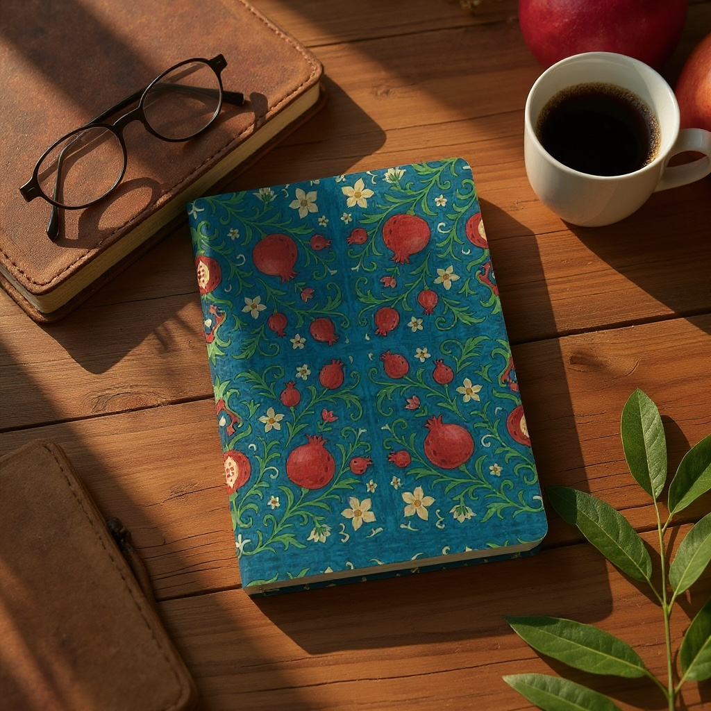 Winter Pomegranates Notebook