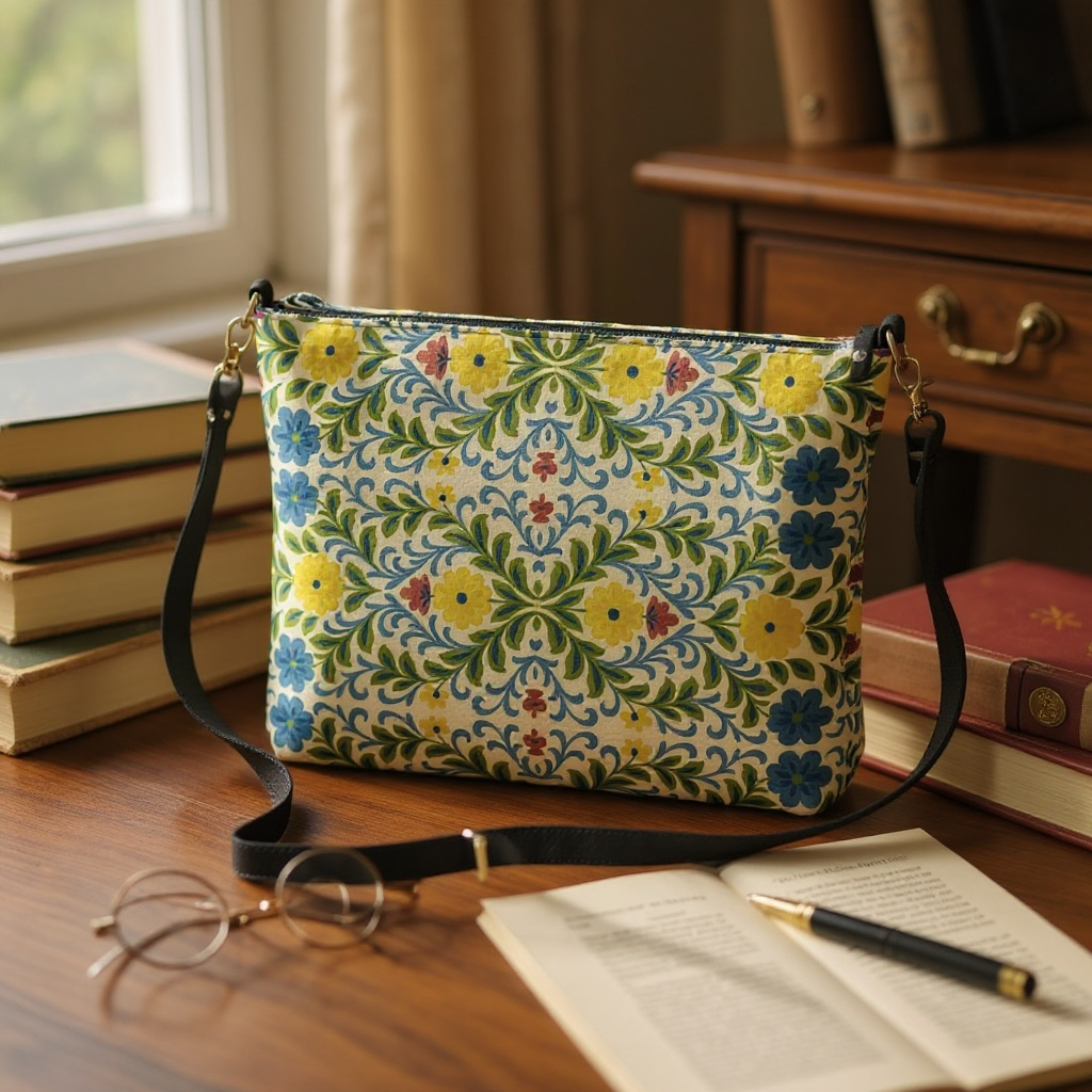 Jardin Provencale Goldenrod Crossbody