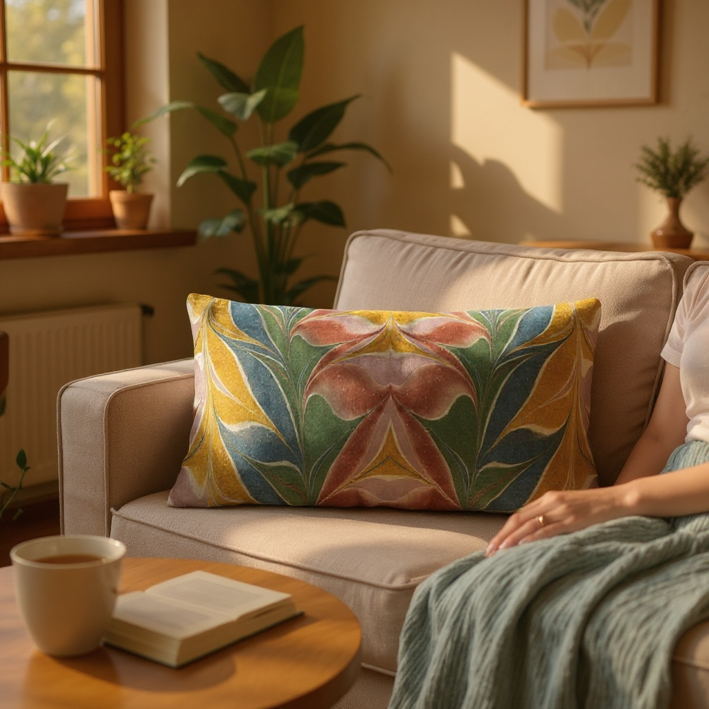 Florentine Flames 24 x 12 Pillow Cover