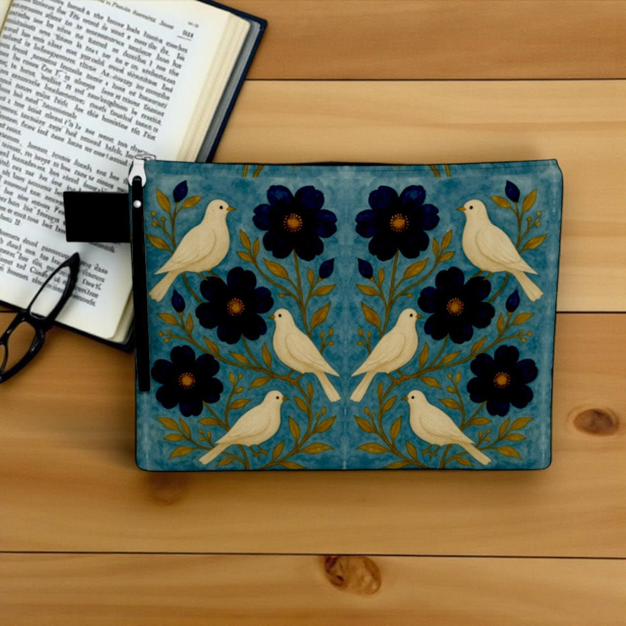 Doves of Peace Zipper Carry-All Bag