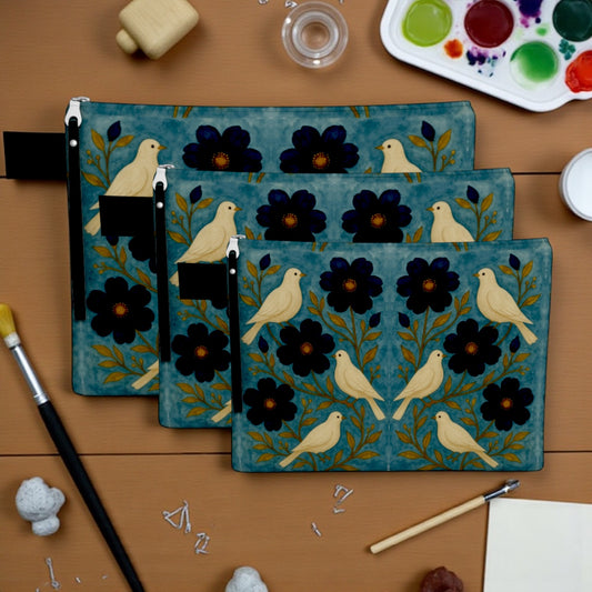 Doves of Peace Zipper Carry-All Bag