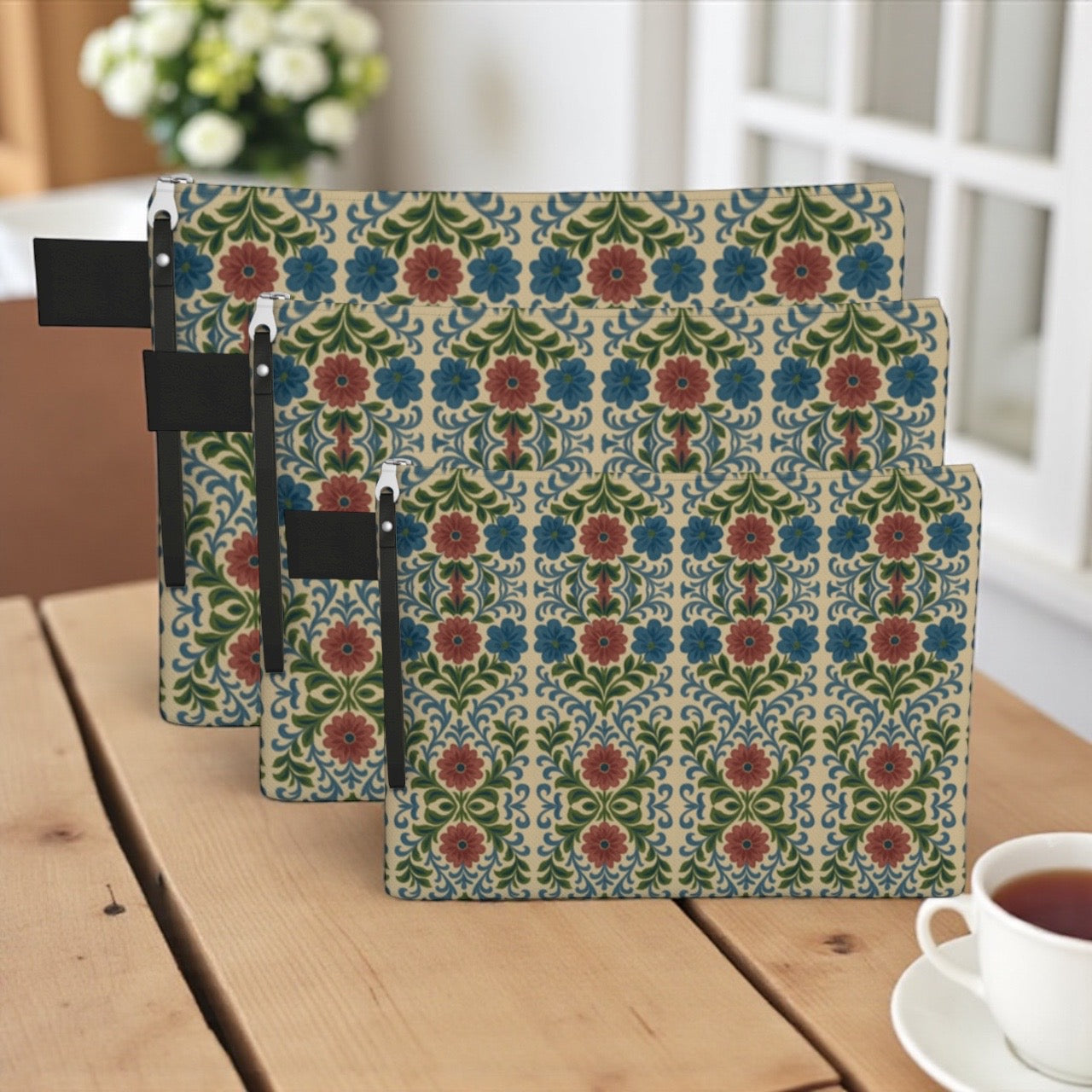 Jardin Provencale Blush Zipper Carry-All Bag