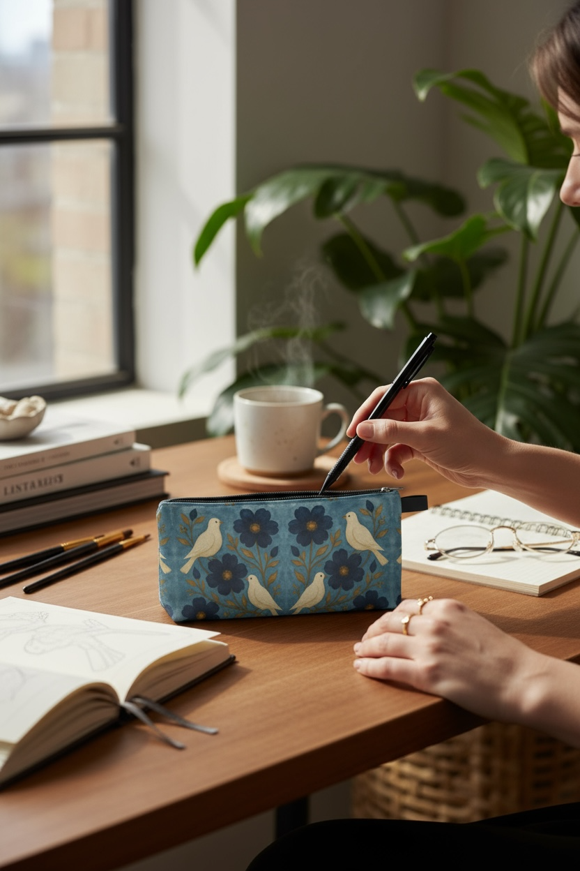 Doves of Peace Pencil Case