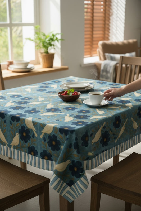 Doves of Peace 60 x 60 Tablecloth