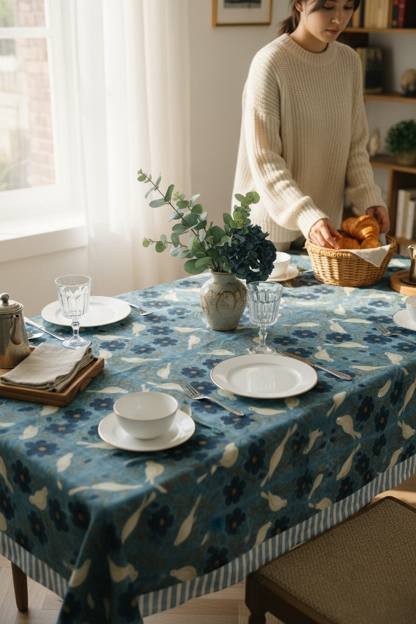 Doves of Peace 60 x 90 Tablecloth