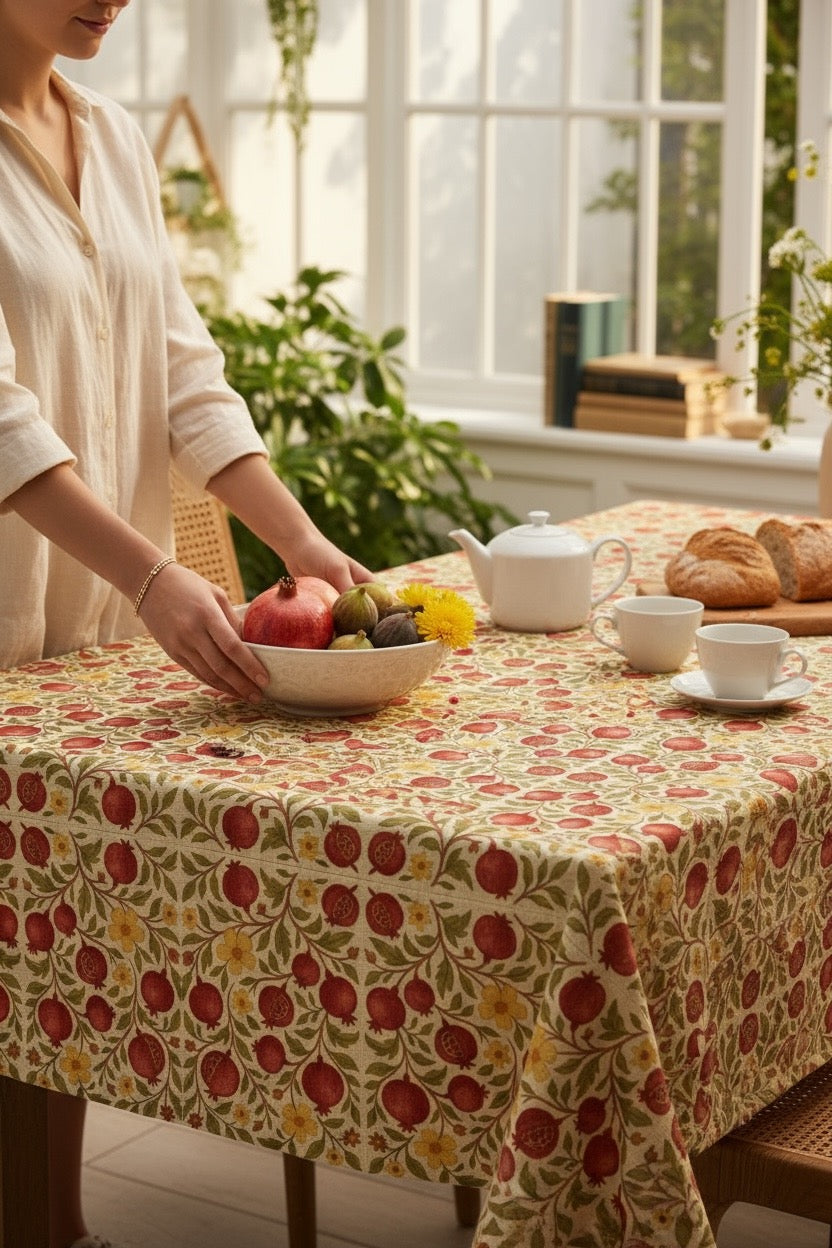 Autumn Pomegranates 60 x 90 Tablecloth