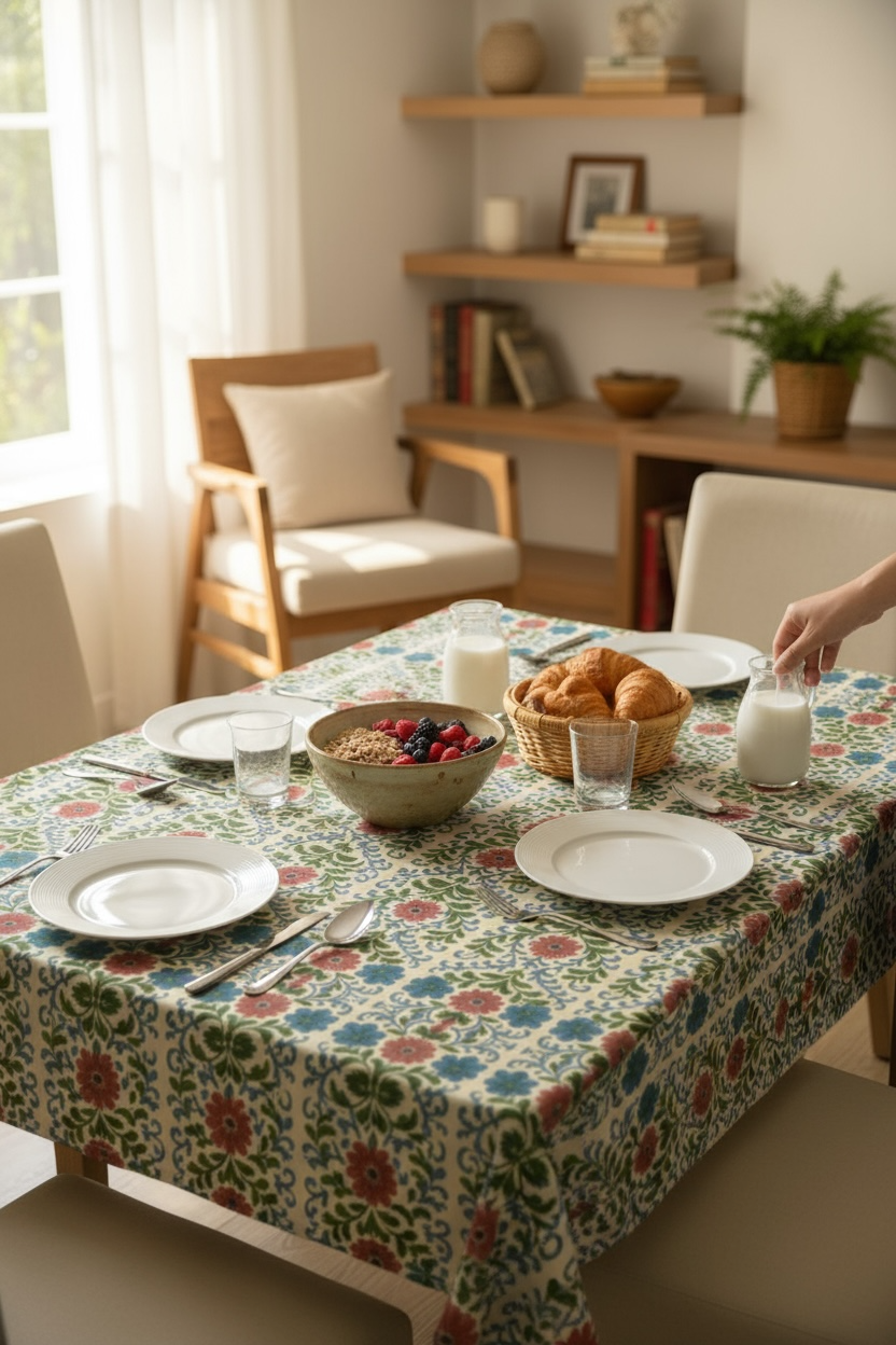 Jardin Provencale Blush 60 x 60 Tablecloth