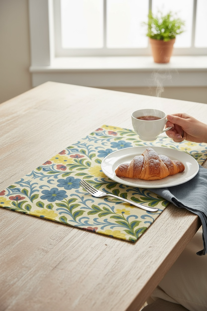 Jardin Provencale Goldenrod Placemats