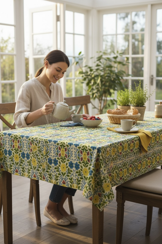 Jardin Provencale Goldenrod 90 x 60 Tablecloth