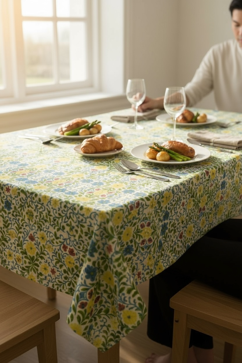 Jardin Provencale Goldenrod 90 x 60 Tablecloth