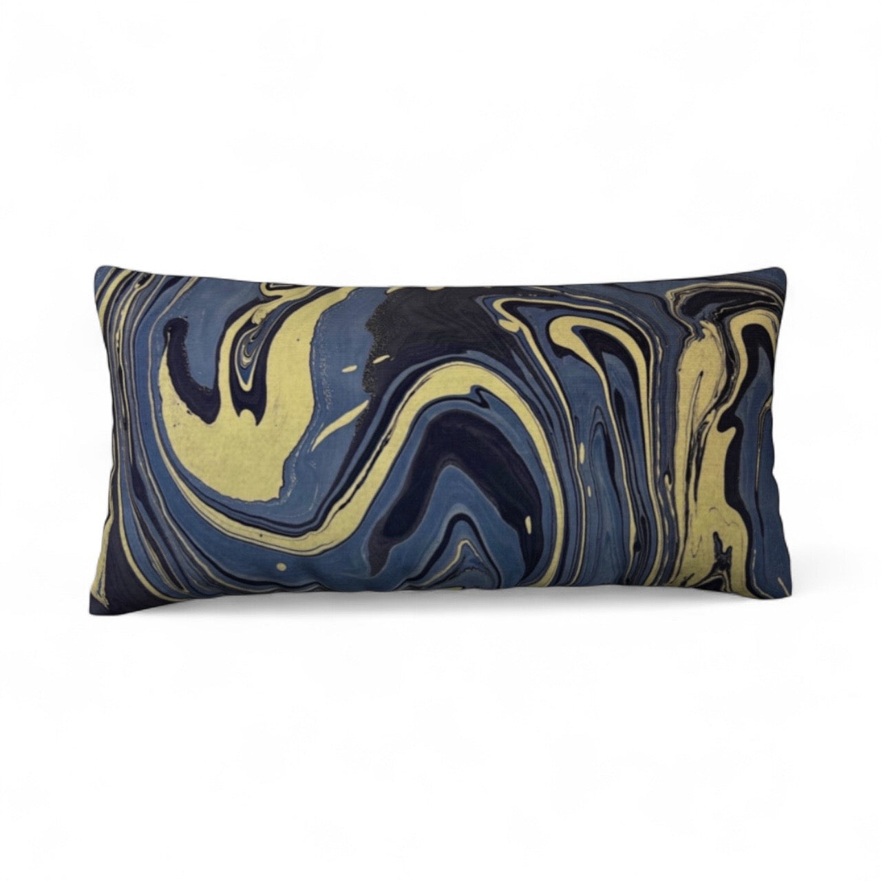 Mendocino Blues Diamond 24 x 12 Pillow Cover