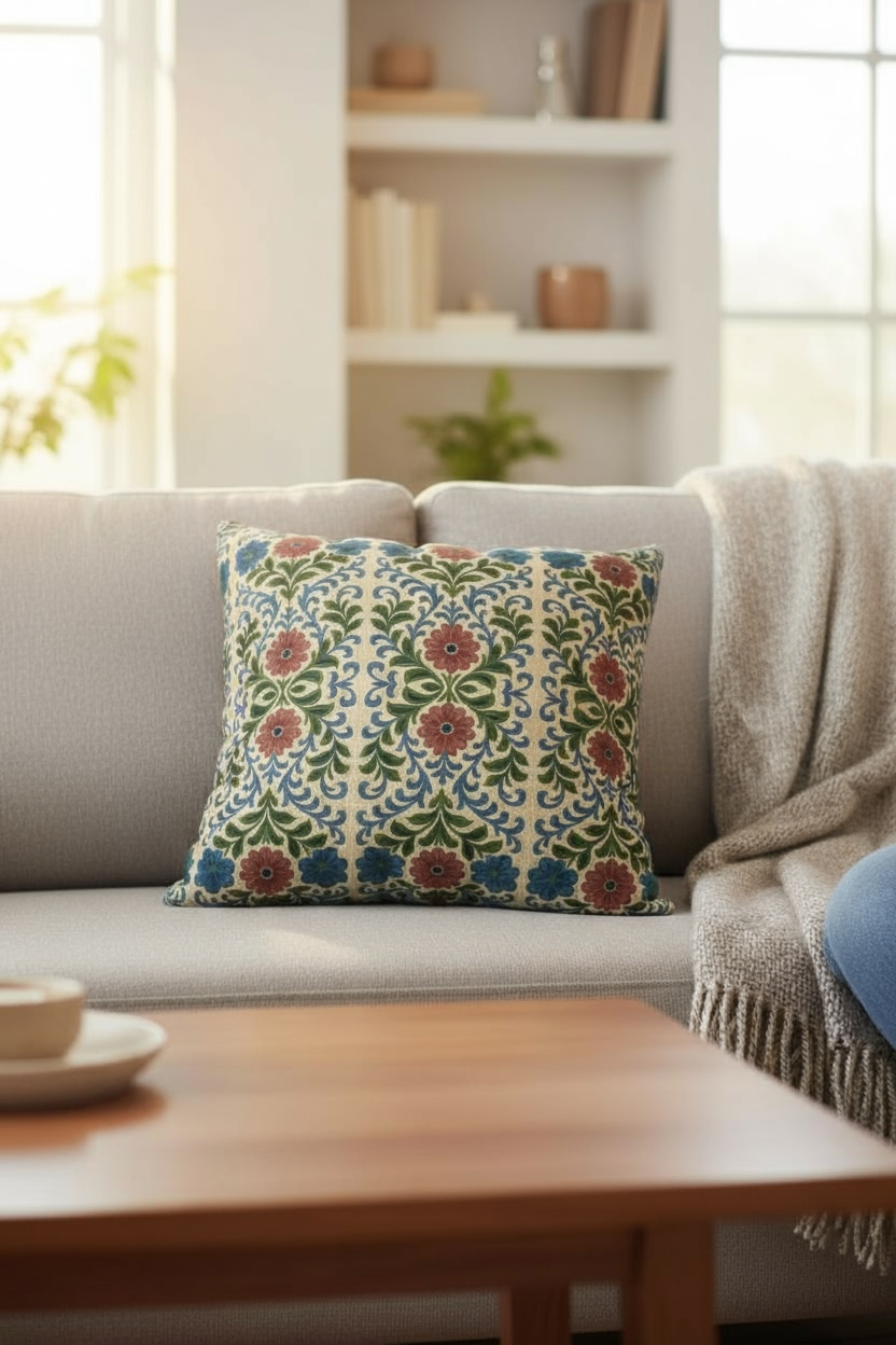 Jardin Provencale Blush 22 x 22 Pillow Cover