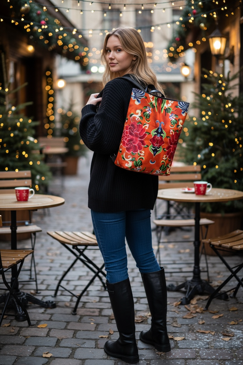 Jade and Flame Backpack