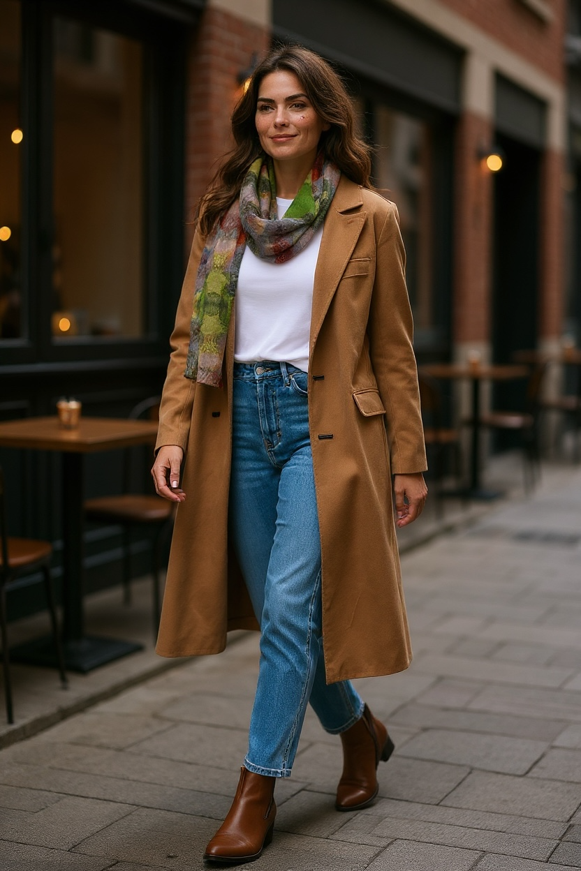 Lilac Waterlilies Silk Long Scarf