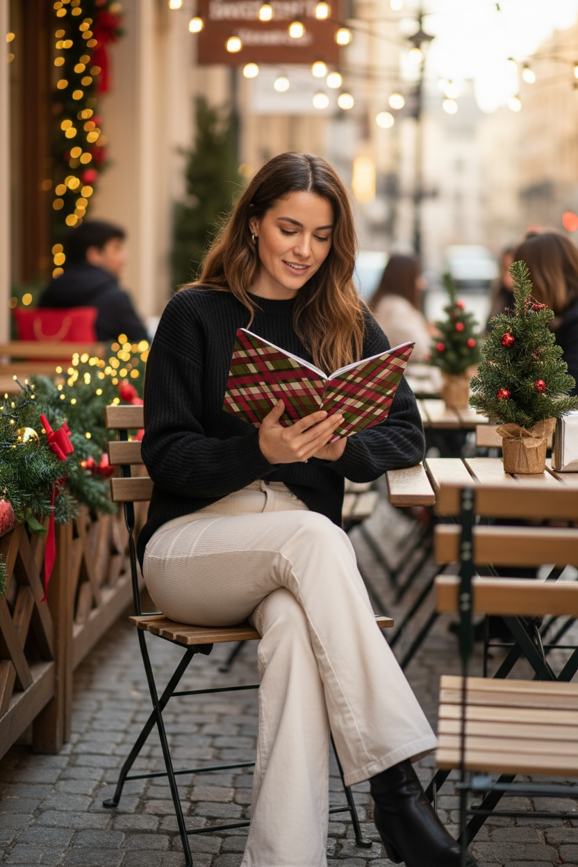 Plaid Harvest Notebook