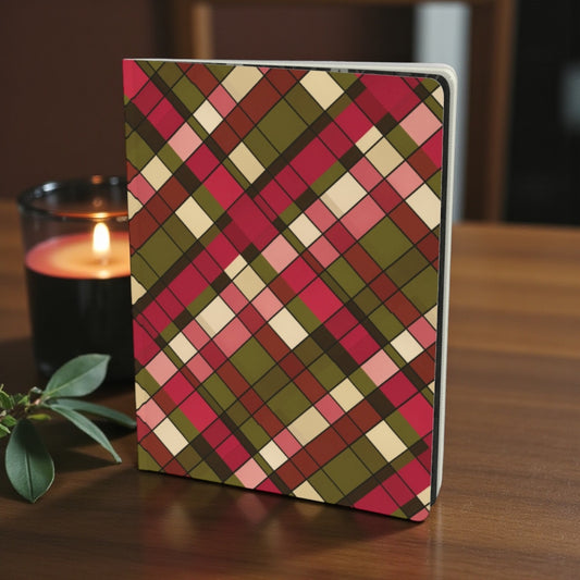 Plaid Harvest Notebook