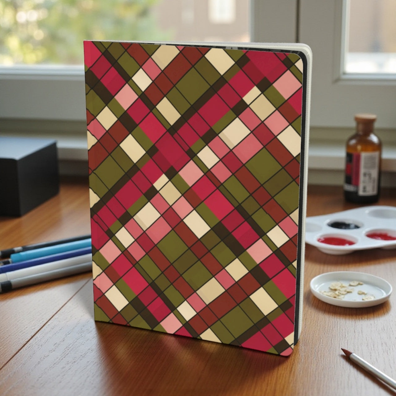 Plaid Harvest Notebook