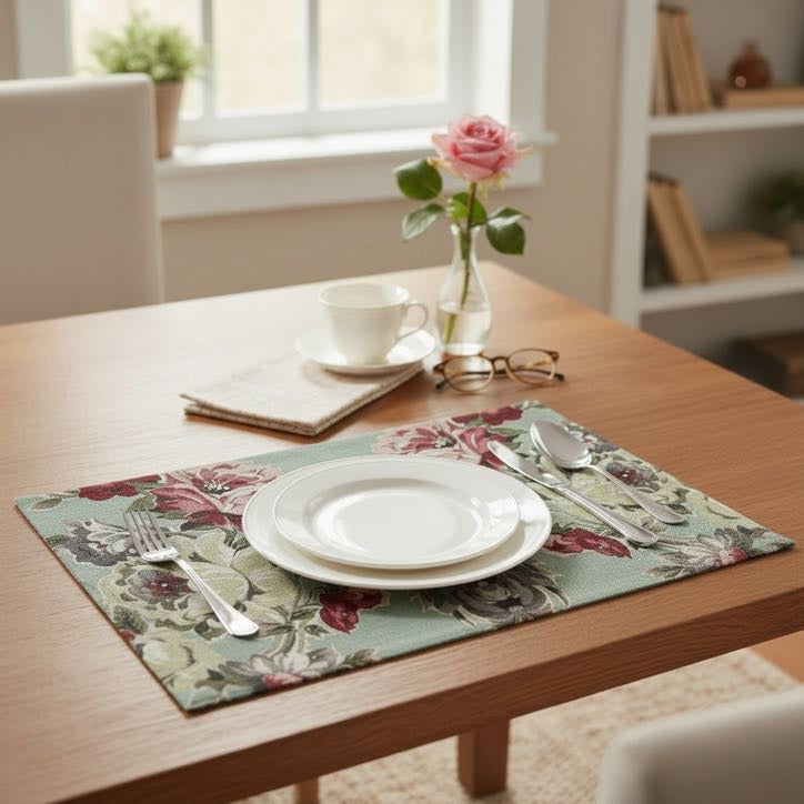 Seafoam Roses Placemats