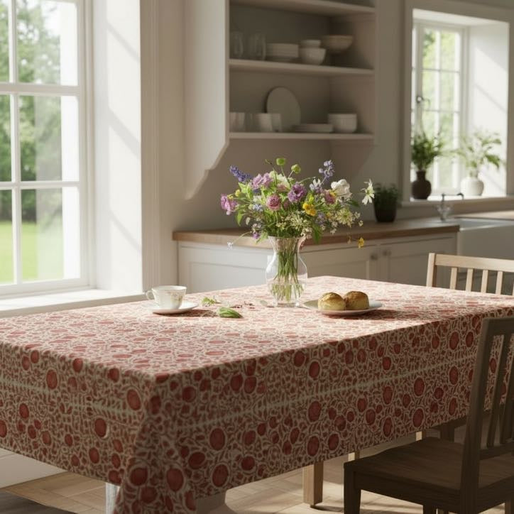 Red Pomegranates 60 x 90 Tablecloth