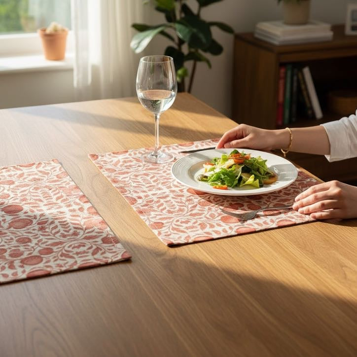 Red Pomegranates Placemats