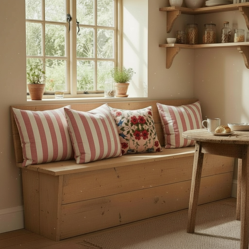 Songbird Bloom Pink 18 x 18 Pillow Cover