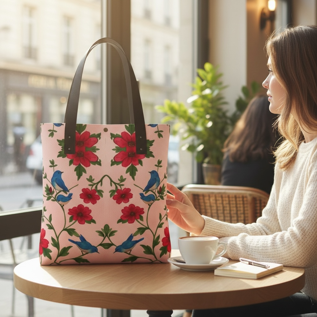 Songbird Bloom Pink Urban Tote