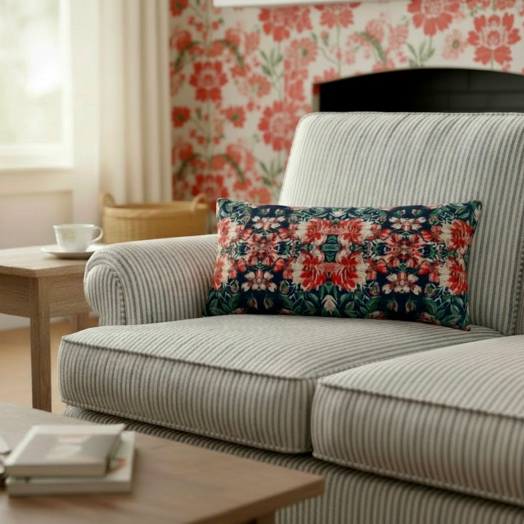 Harbor Rose 24 x 12 Pillow Cover