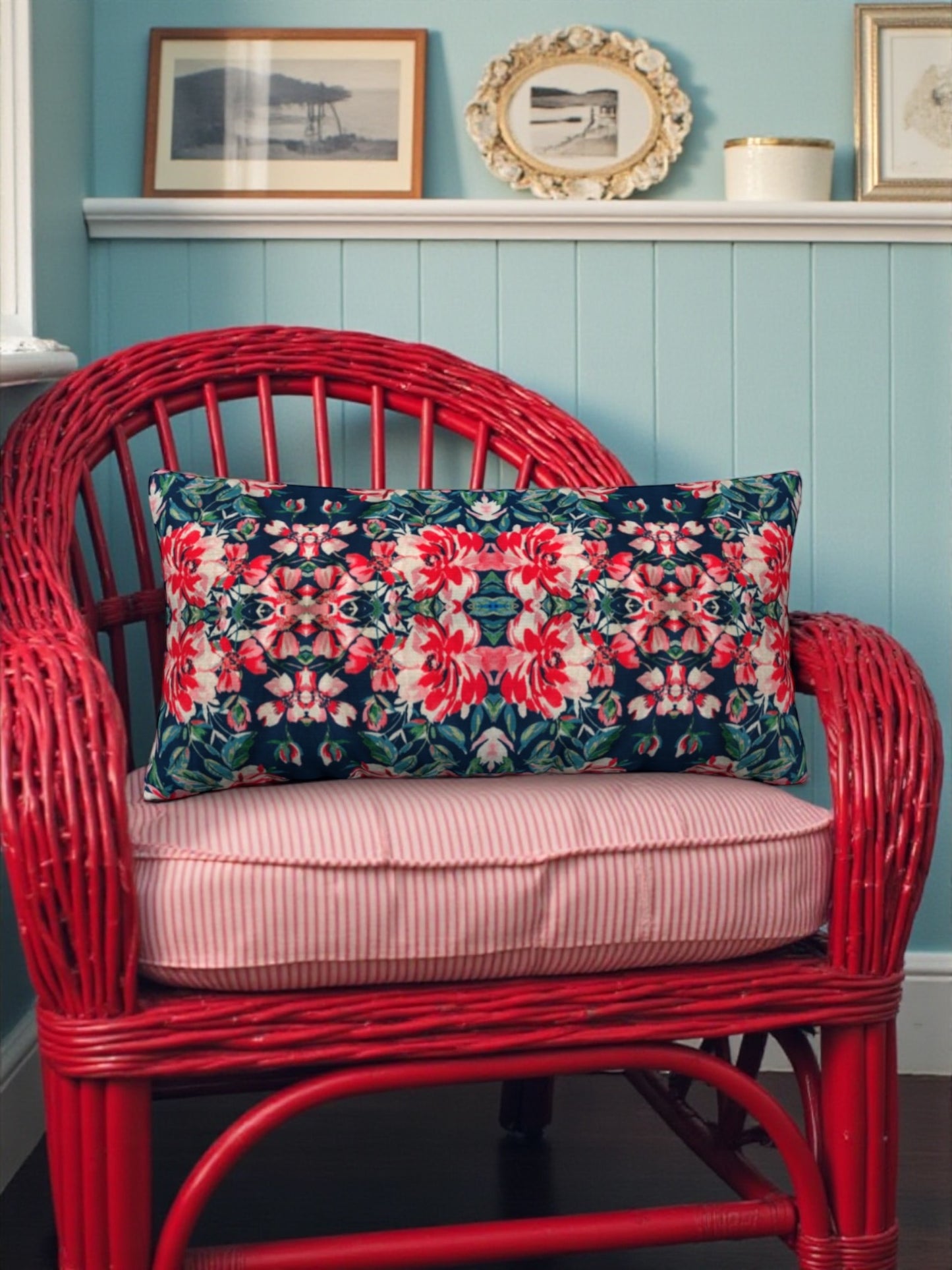 Harbor Rose 24 x 12 Pillow Cover