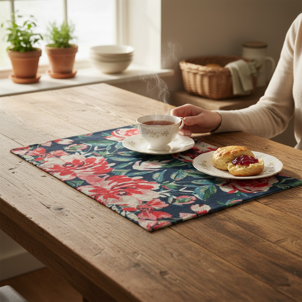 Harbor Rose Placemat