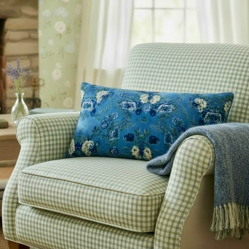 Blue Manor Bloom 24 x 12 Pillow Cover