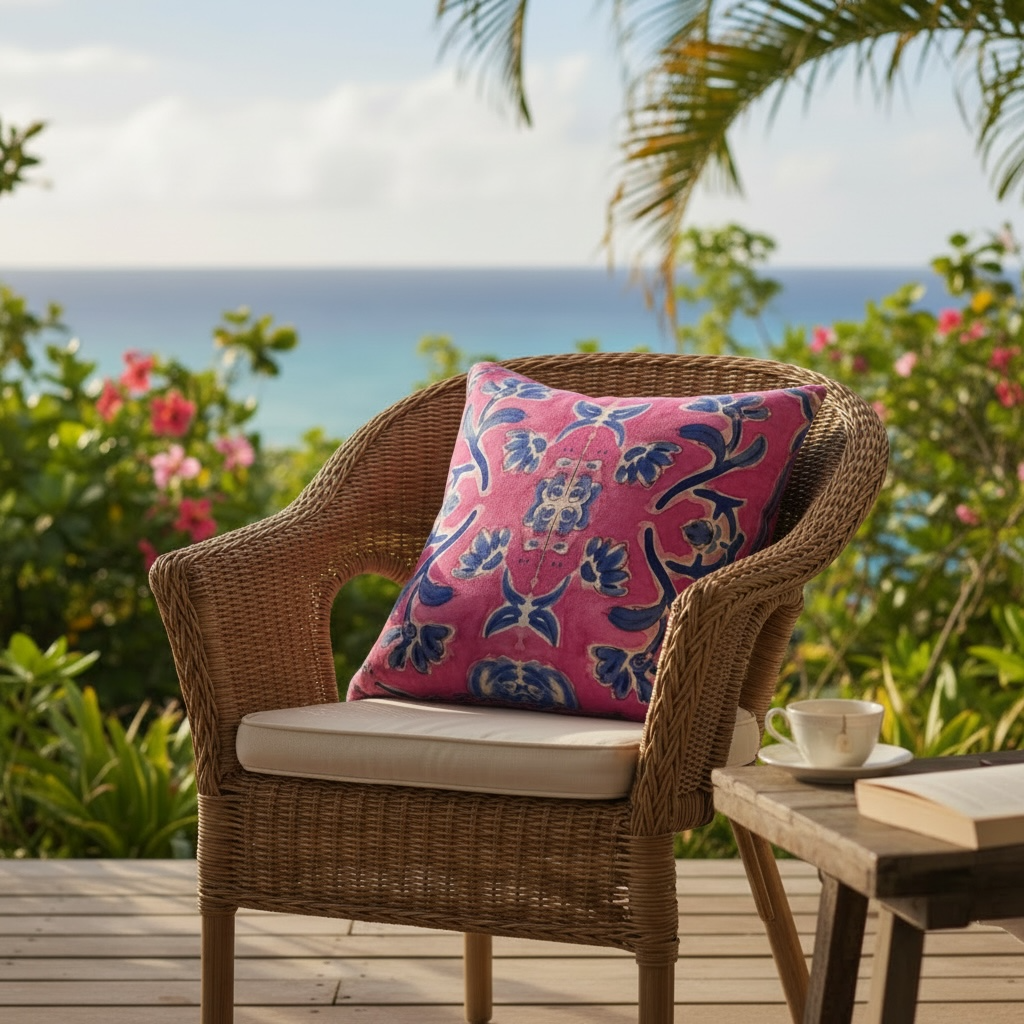 Tropique Provencale 18 x 18 Pillow Cover