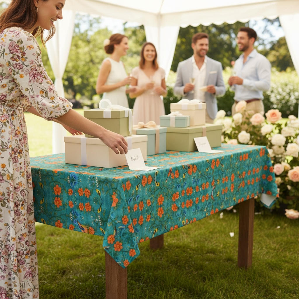 Island Songbird Garden 60 x 90 Tablecloth
