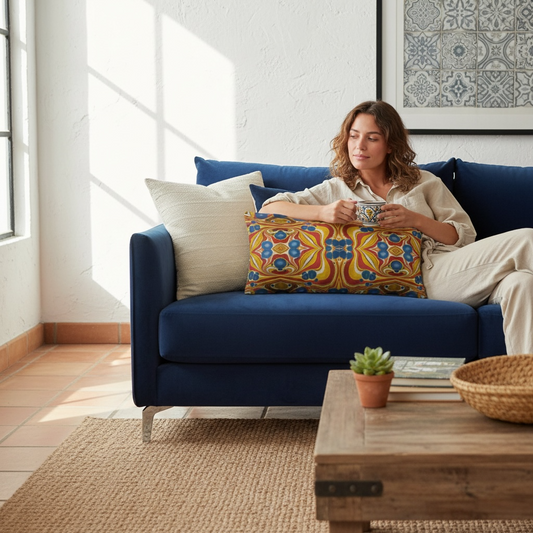 Sundown Revival 24 x 12 Pillow Cover