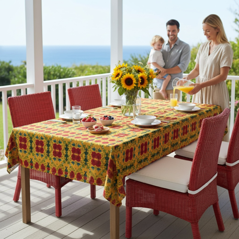 Marquesa Floral Golden 60 x 90 Tablecloth