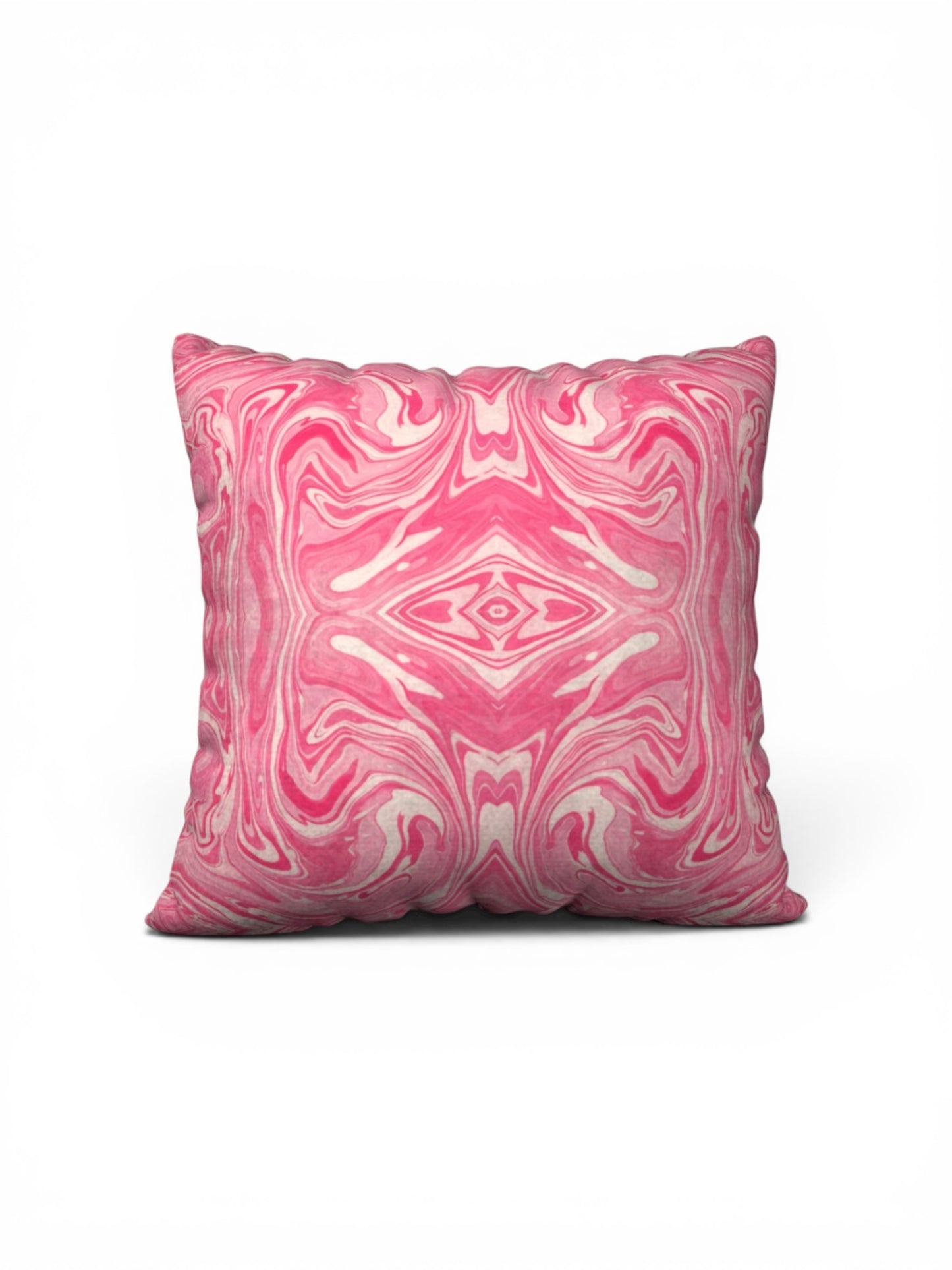 Pink Swirl 22 x 22 Pillow Cover