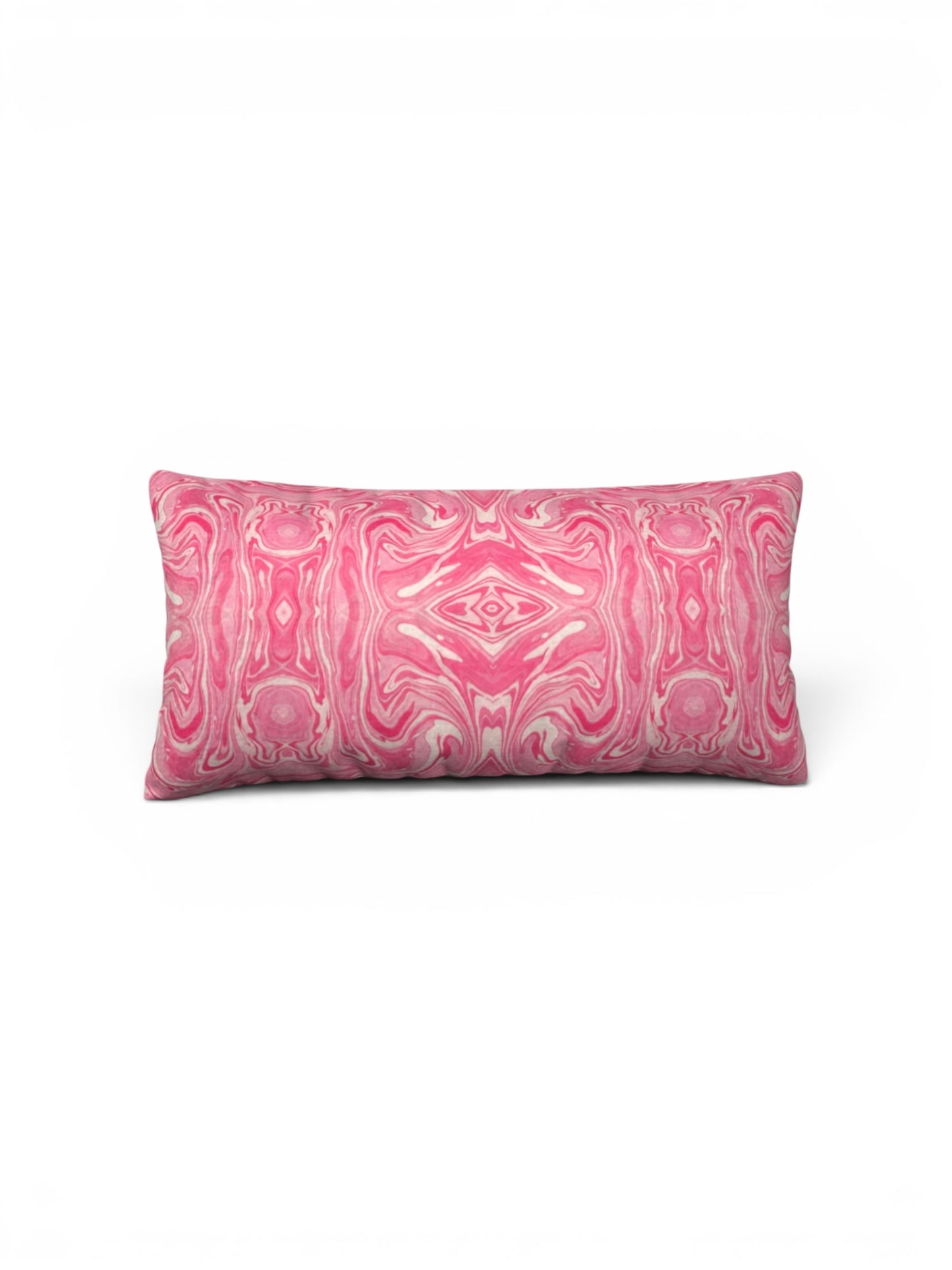 Pink Swirl 24 x 12 Pillow Cover
