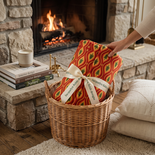 Hearthside Pines blanket