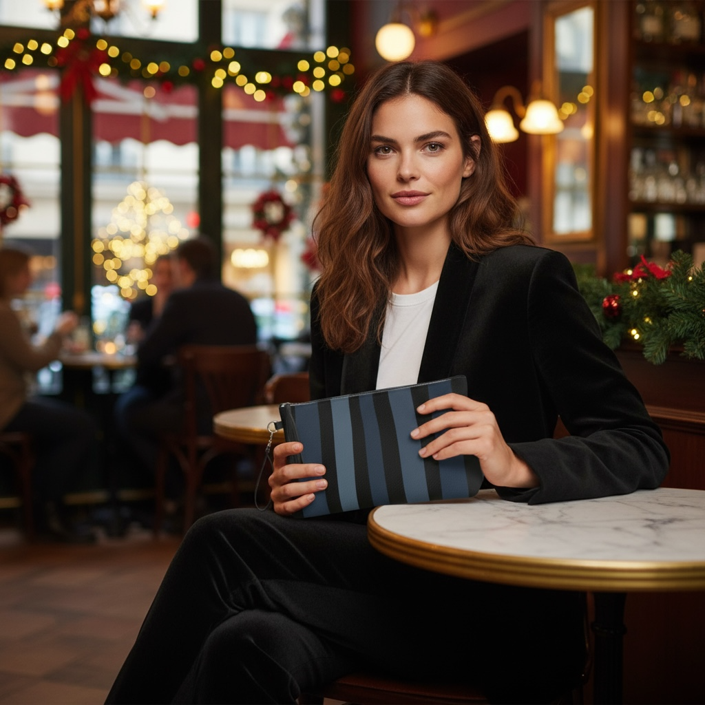 Twilight Bands Vegan Leather Clutch Wristlet