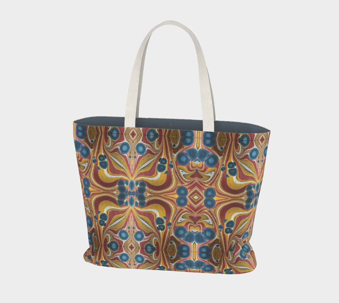 Tuscan Marble Sunset Tote Bag