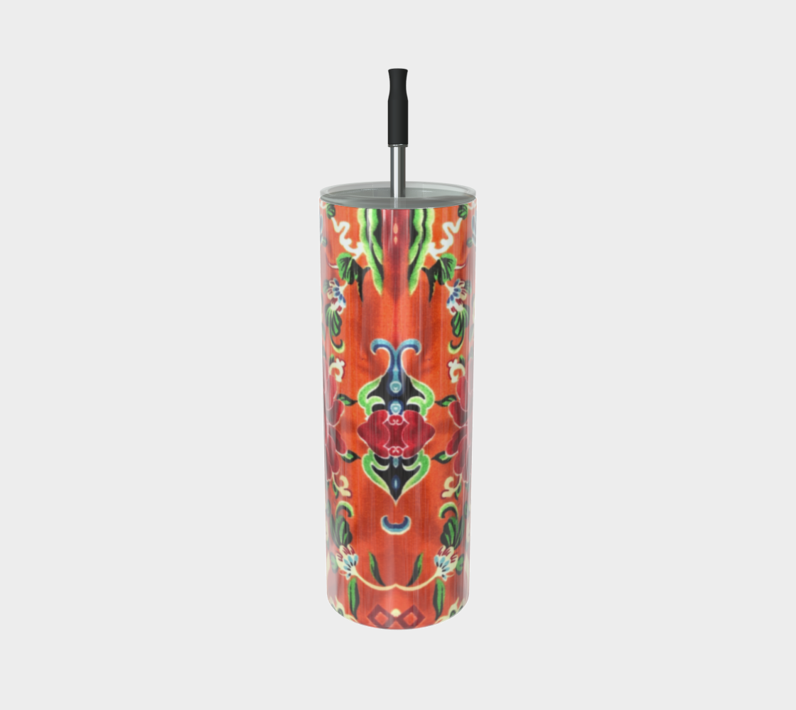 Jade and Flame Water Bottle