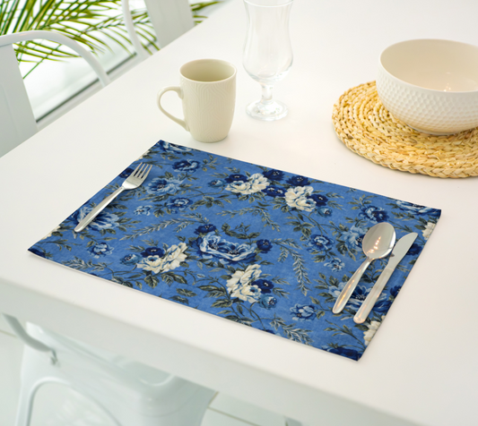 Blue Manor Bloom Placemats