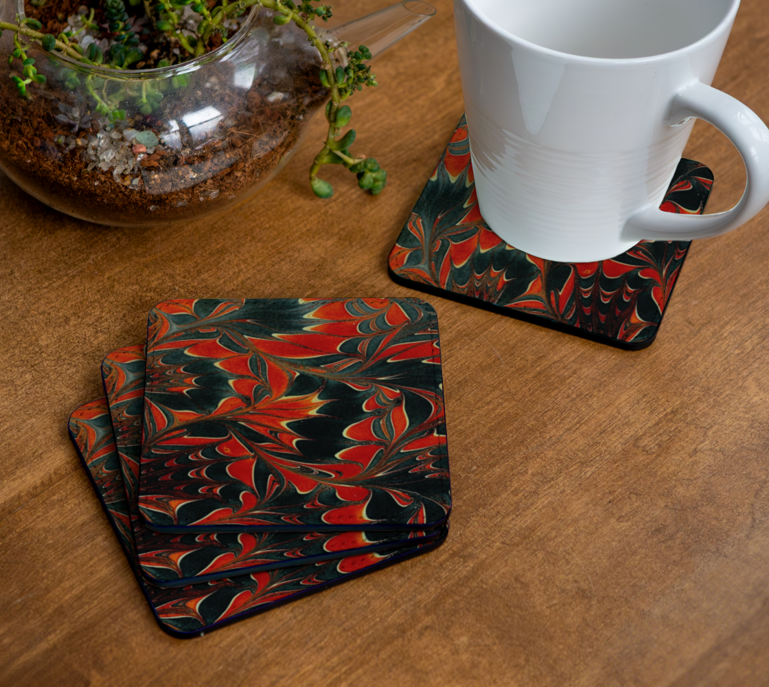 Americana Swirl Coaster