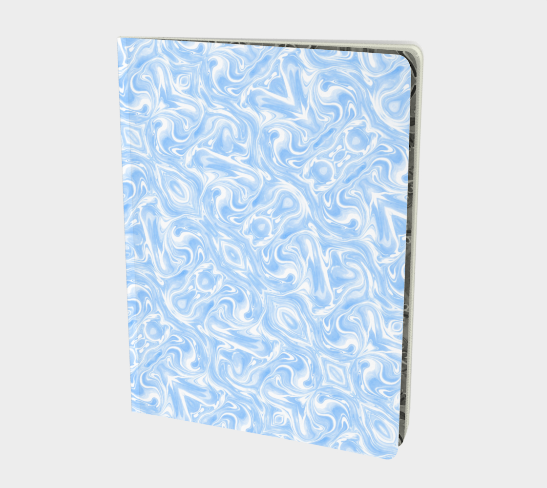 Blue Sky Swirl Notebook